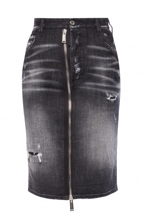 Stonewashed denim skirt, zdjęcie 1 Stonewashed denim skirt od Dsquared2